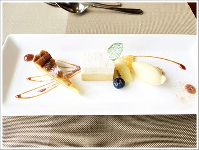 同志社大学内のフレンチレストランwillのBランチのデザート