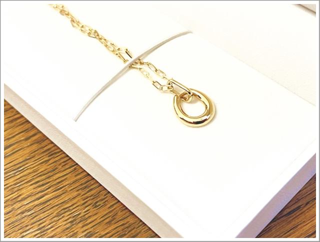 ギンザタナカのK18のネックレストップ