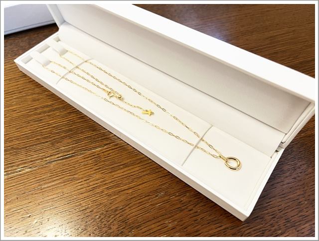 ギンザタナカのK18のネックレスチェーンを50歳の誕生日に自分で購入