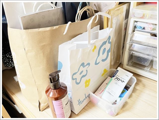 整理した押入れ①