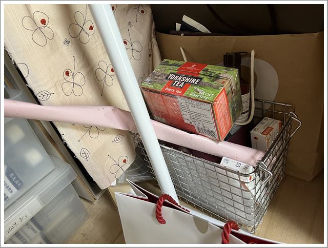 押入れの整理②片づける前