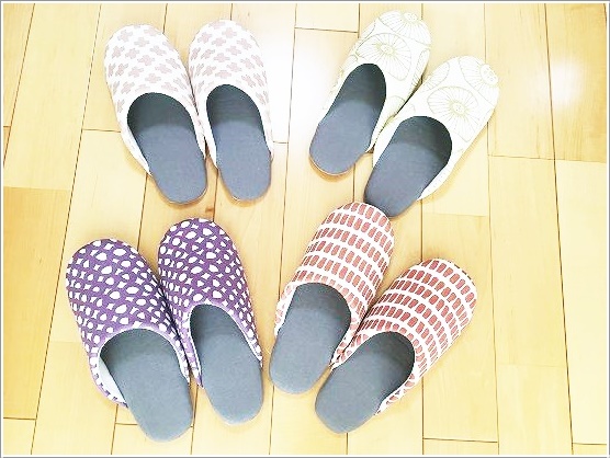 ベルメゾンの洗える北欧調のスリッパ。手ごろな値段でリピート買い