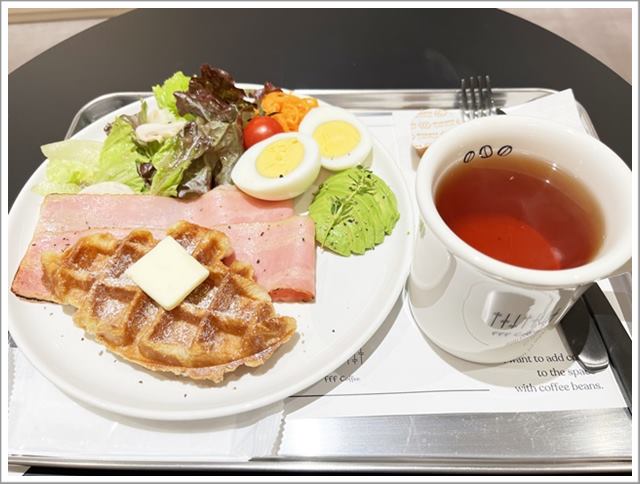 堺筋本町のカフェ「fff Cofee」のランチ