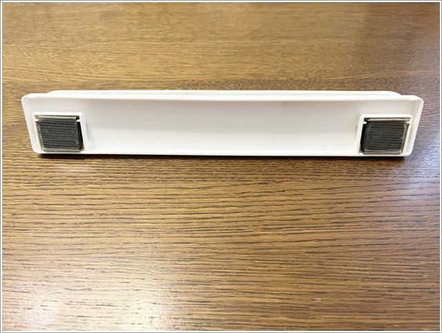 ダイソーのマグネットタオルバー