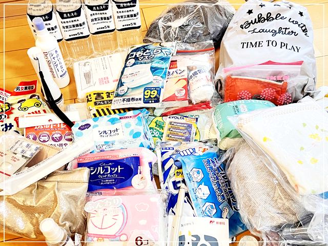 防災リュックの中身