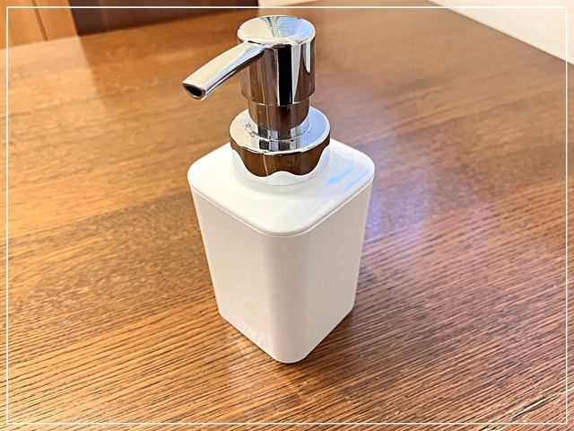 【失敗！ニトリのソープディスペンサー】メッキ部分がはげてきた