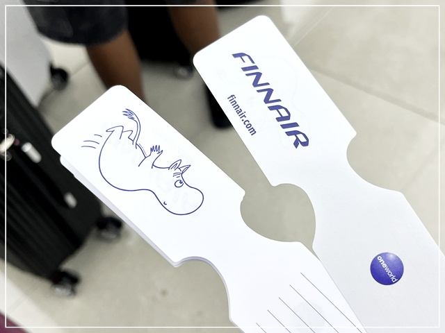 フィンエアーでフィんランドへ移動