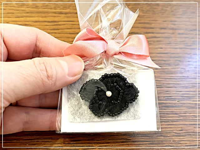 【大人もつけれるシックな手作りブローチ】初めてでも素敵にできました